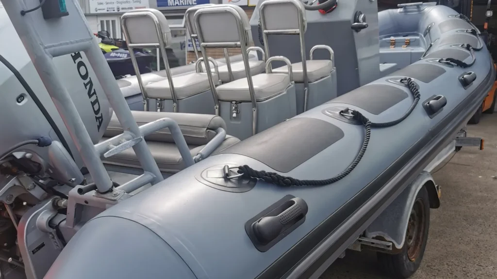 Professional RIB Retubing - the end result